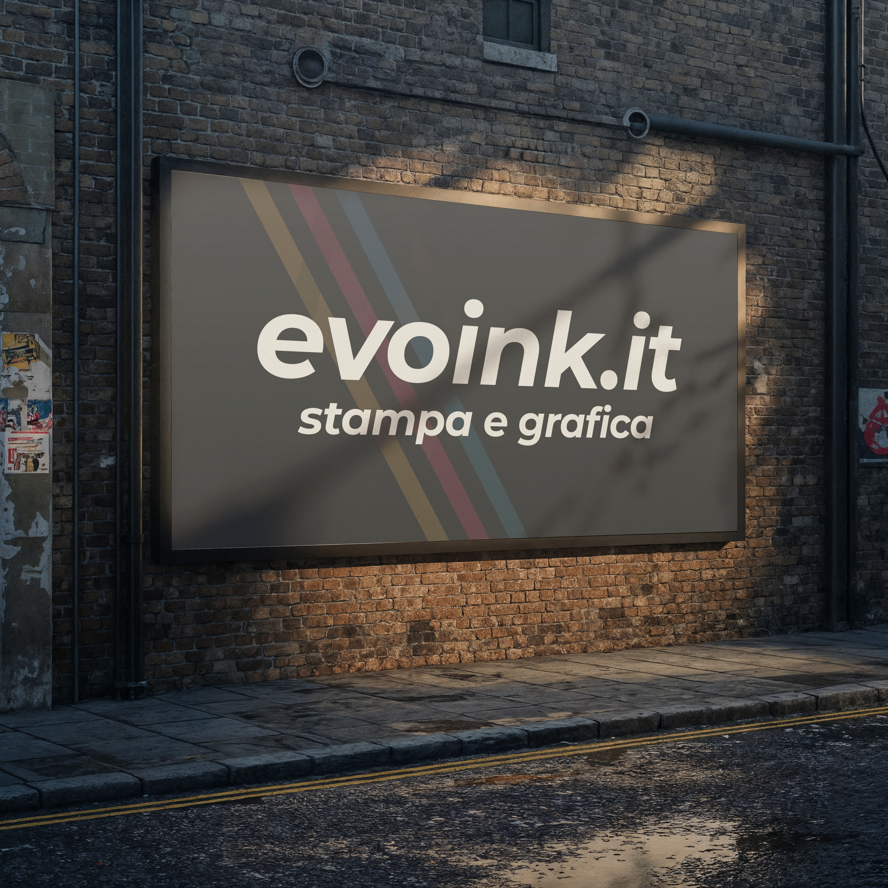 Insegna non luminosa